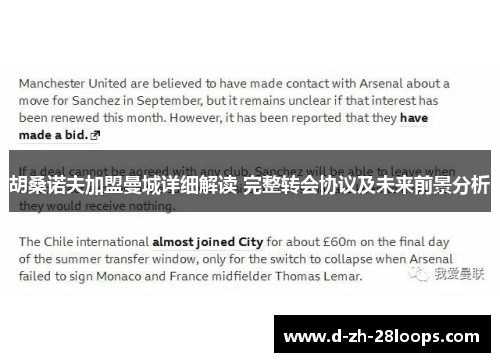 胡桑诺夫加盟曼城详细解读 完整转会协议及未来前景分析 胡桑诺夫加盟曼城详细解读 完整转会协议及未来前景分析